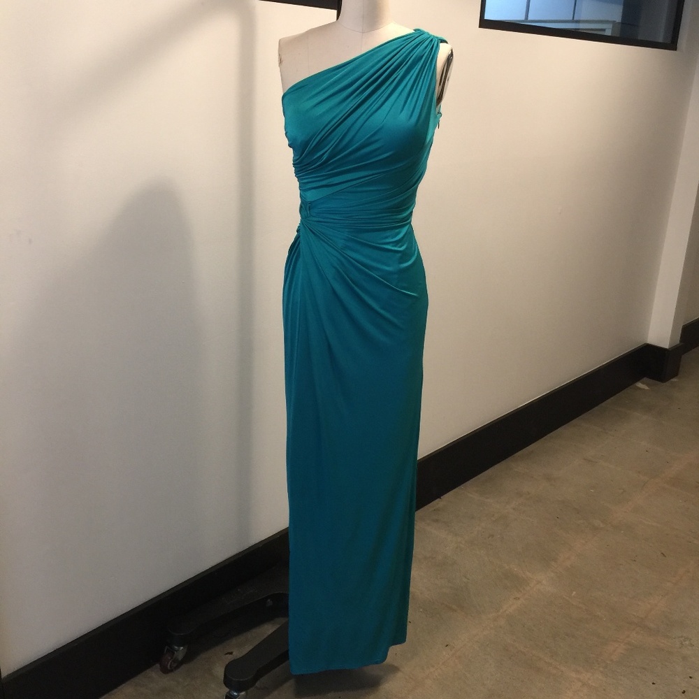 Tadashi Shoji Ruched Gown